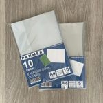 Panmer A4 Clear Exercise Book Covers Slip on Jackets