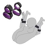 Hand Foot Restraint Bondage Handcuffs BDSM Handcuff Ankle Restraint Sex Toy