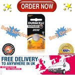 Duracell CR2032 Batteries 3V Lithium Coin Cell Battery 2032 BUY MORE PAY LESS!