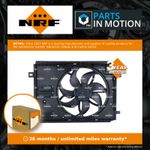 Radiator Fan fits CITROEN DISPATCH 1.5D 1.6D 2.0D 2016 on Cooling NRF 9806313880