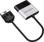 Invery Airdual Bluetooth aptX-HD Adapter for Land Rover, Range Rover,jaguar iPod