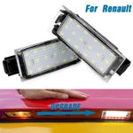 2pc LED License Number Plate Light Lamp 4416659 For Vauxhall Movano MK II Vivaro
