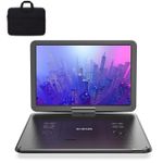 Boifun DVD Player with Large HD Screen, 6 Hours Rechargeable Battey with Bag,UK