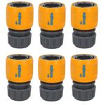 Hozelock Quick Release Aqua Water Garden Hose End Pipe Connector Fitting 6pc