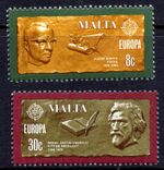 Malta 1980 Personalities EUROPA SG646 - SG647 Unmounted Mint MNH