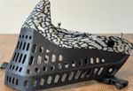 JT Proflex Mastadon Lower Faceplate - Grey/Black