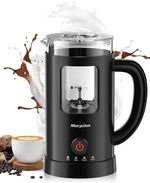 Milk Frother Electric 4 in 1 - Morpilot 600ml Automatic Milk Frothers Large Capa