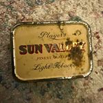 Player's Sun Valley Light Tobacco Metal Tobacco Tin