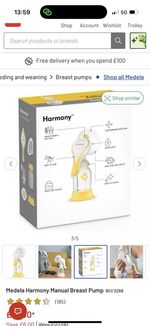 Breast Pump Hands-Free with 4 Modes and 12 Levels of Suction