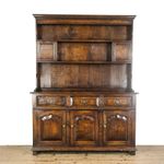 Traditional 18th Century Style Oak Dresser (M-6717A)