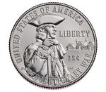 USA Semiquincentennial $1/4 Quarter Dollar 2026 Revolutionary War BUNC Coin (P)