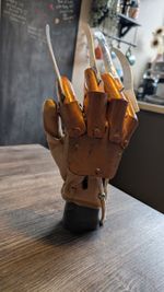 Freddie Krueger Horror Film Glove And Hand Mount! Rare - Great Condition