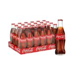 Coca Cola Original Taste - 250ml Glass Bottles (Pack of 24) Imported from Iraq