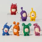 Oddbods Whole 7pcs/Set with Original Code On Back Limited Collection Toys