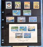 Used Stamps of SAMOA Pacific Ocean Transportation / Ships / Sailing / Boats