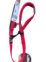 RED EZYDOG ZERO SHOCK  LEASH 120CM/ 48 INCH Shock Absorbing