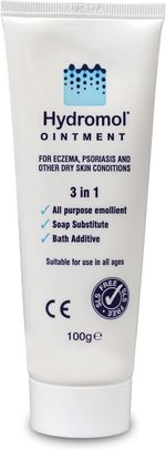 1x Hydromol Ointment 100g Tube for The Management of Dermatitis Eczema Psoriasis