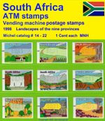1998 South Africa RSA ATM 14-22 series 00,01 MNH / Frama Kiosk CVP