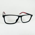 TOMMY HILFIGER eyeglasses MATT BLACK SQUARE glasses frame MOD: TH 107 30826588