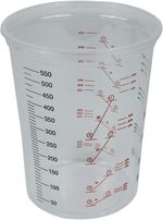 Starchem Plastic Paint Mixing Cups 600mlPack of 50  Measuring car paint Resin 2k