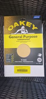 30 PACKS /150 SHEETS/ OAKLEY General Purpose Sandpaper Grade 100