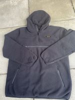 Avid Sherpa Pullover Hoody Super Soft Carp Fishing Black Men’s 2XL Front Zip