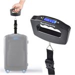 50KG Digital Luggage Scale Travel Portable Handheld Weighing Tool Suitcase Bag