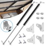 2Pcs Gas Strut Lift Support Cabinet Door Hinge Cupboard Stay Heavy Duty 200N UK