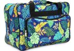 Sewing Machine Bag Tropical Design, Blue 18.1 x 9.4 x 12.2 inches,
