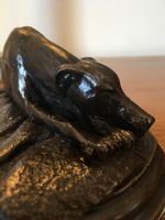 Greyhound Laying - Figurine / Sculpture / Ornament / Bronze Resin / Lurchers