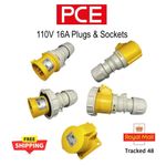 110v Plug Socket 16A 32A PCE 2P+E 3P+E IP44 Motor Control Site Electric Power
