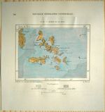1893 Perron map CAPE HORN ARCHIPEGALO (WOLLASTON ISLANDS), CHILE, #151