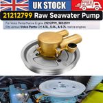Volvo Penta Raw Water Sea impeller Pump 21212799, 3812519,4.3 5.0 5.7 V8 V6 GXI