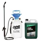 Pine Fresh Disinfectant 5L Concentrate 5L Pressure Sprayer One Chem Professional