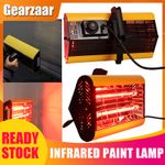 2500W Infrared Paint Curing Lamp for Drying Hot Paint Dryer Heating Lamp Heater
