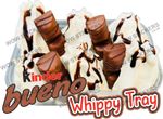ice cream van sticker Kinder Bueno B whippy Tray trailer cafe decal choose size