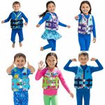 Kids Vest with Arm Floats Lightweight Polyester EPE Swim Jacket  Ages S-XS