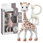Sophie la Girafe  Natural Rubber Baby Teether Toy | 100% Organic Teething Aid fo