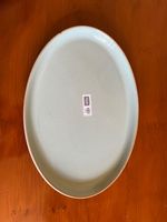 1x Denby Pottery Heritage Pavilion Medium Oval Plate - Cyan / Blue - NEW