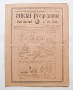 TOTTENHAM HOTSPUR v SWANSEA TOWN 1936/1937 Good/VG Condition Football Programme