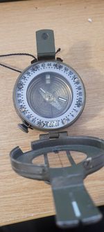 Stanley London G150 MOD Prismatic Brass Marching Compass British Army Military