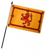 Scotland Lion Rampant Hand Flag (9" x 6")