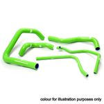 BLACK Samco Rad Hoses fit Kawasaki ZX 6R 600 636 G1, G2, J1, J2  1998-2002