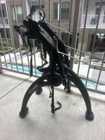 Saris Bones Car Trunk Bicycle Rack Carrier, Mounts 2 Bikes, Black