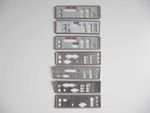 Motherboard IO Shield Backplate 3 Vertical Audio Ports SPDIF Firewire IEEE 1394