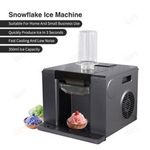 Snowflake Ice Maker Low Noise Fast Cooling Compact Size For Bar And Home Use240V