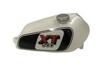 Yamaha Xt Tt 500 White Painted Aluminum Petrol Tank 1U6,1980 Model + Cap | Fit