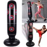Sport Heavy Duty Free Standing Boxing Punch Bag Kick Adults Kids Kickboxing