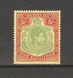 BERMUDA 1938/53 SG 118E CW 13B MNH