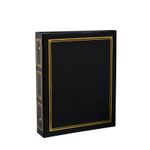 Deluxe Large Self Adhesive Ring Binder Photo Album 40 Sheets/80 Side -Black CL12